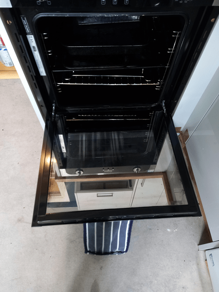 Professional cleaning work example