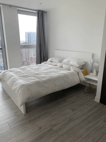 Professional cleaning work example