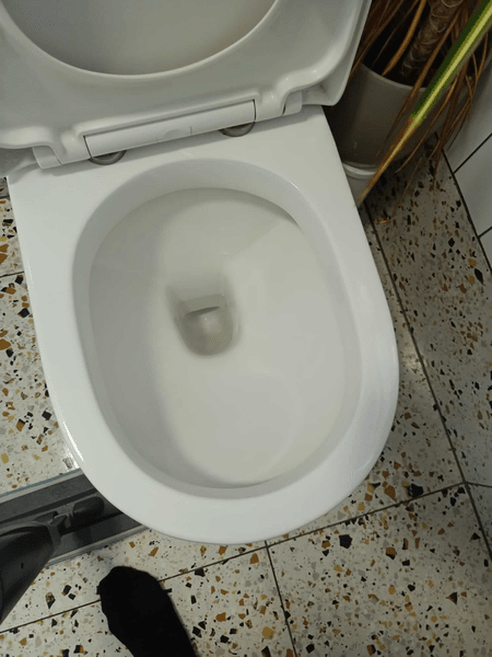 Professional cleaning work example